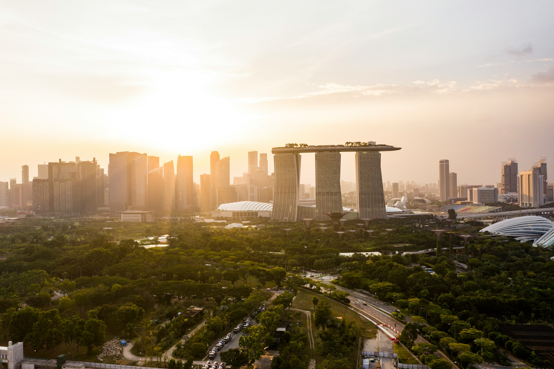 Singapore skyline