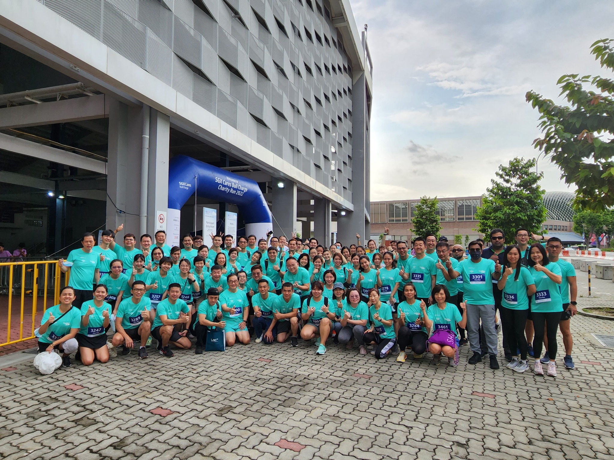 SGX Cares Bull Charge Charity Run 2022