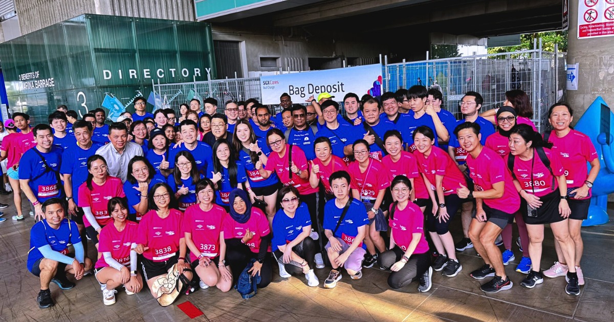 SGX Cares Bull Charge Charity Run 2023